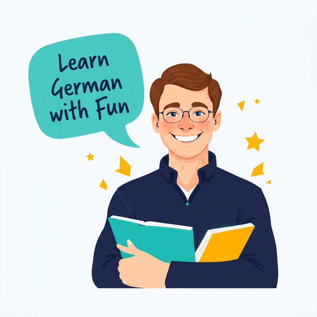 Illustration of Radek the German teacher